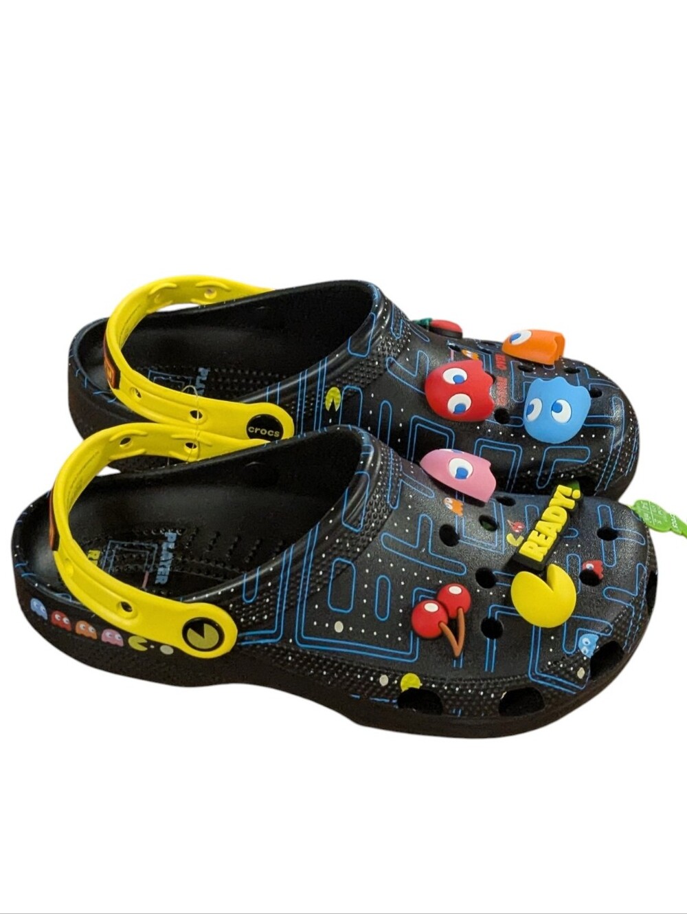 Crocs x Pac-Man Classic Clog Mens 7 Womens Size 9 - Picture 2 of 14